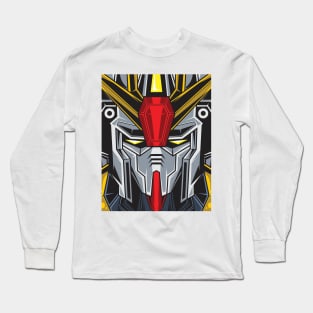 Gundam Face Long Sleeve T-Shirt